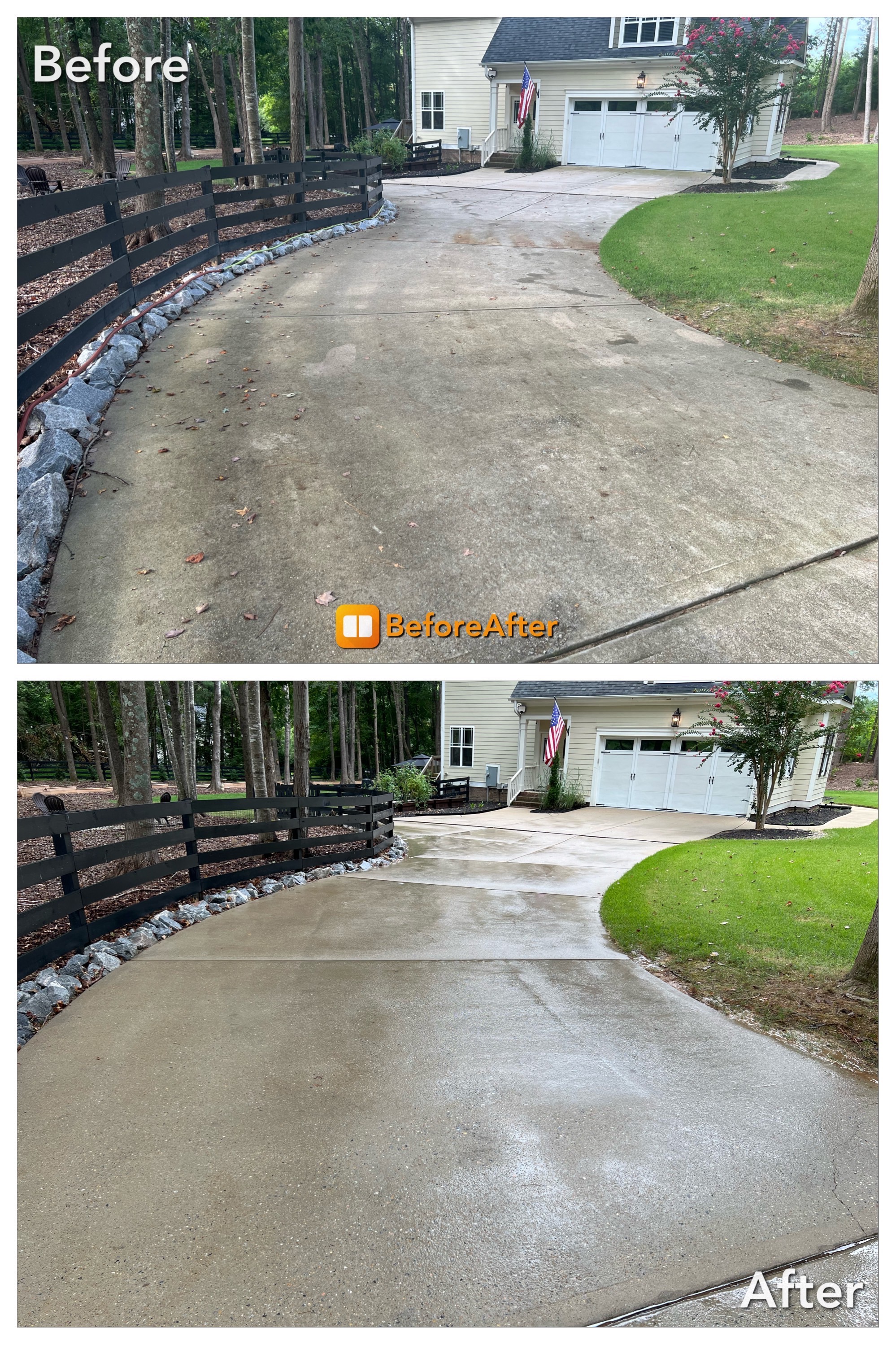 Driveway Washing